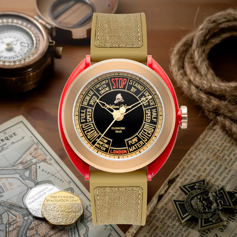 Timepieces Forged From Firefighting History